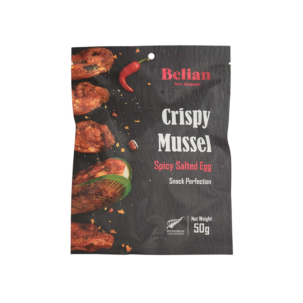 Belian®新西兰香酥青口脆 – 咸蛋黄辣味 - PullmoonNZ
