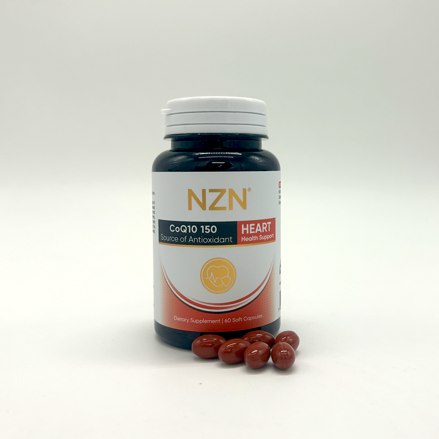 NZN COQ10 150, 60 caps | NZN®辅酶Q10软胶囊*60粒