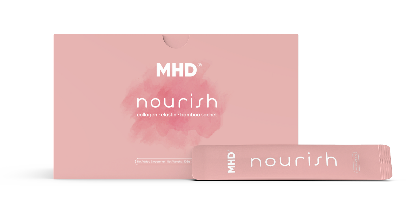 Nourish Collagen Bamboo | 滋养双肽防脱发冲剂 - 弹性蛋白·胶原蛋白·竹叶 (30条)