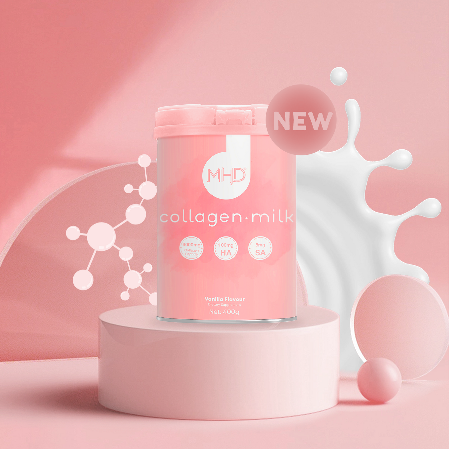 Nourish Collagen Milk | 玻尿酸燕窝酸胶原蛋白奶 400克