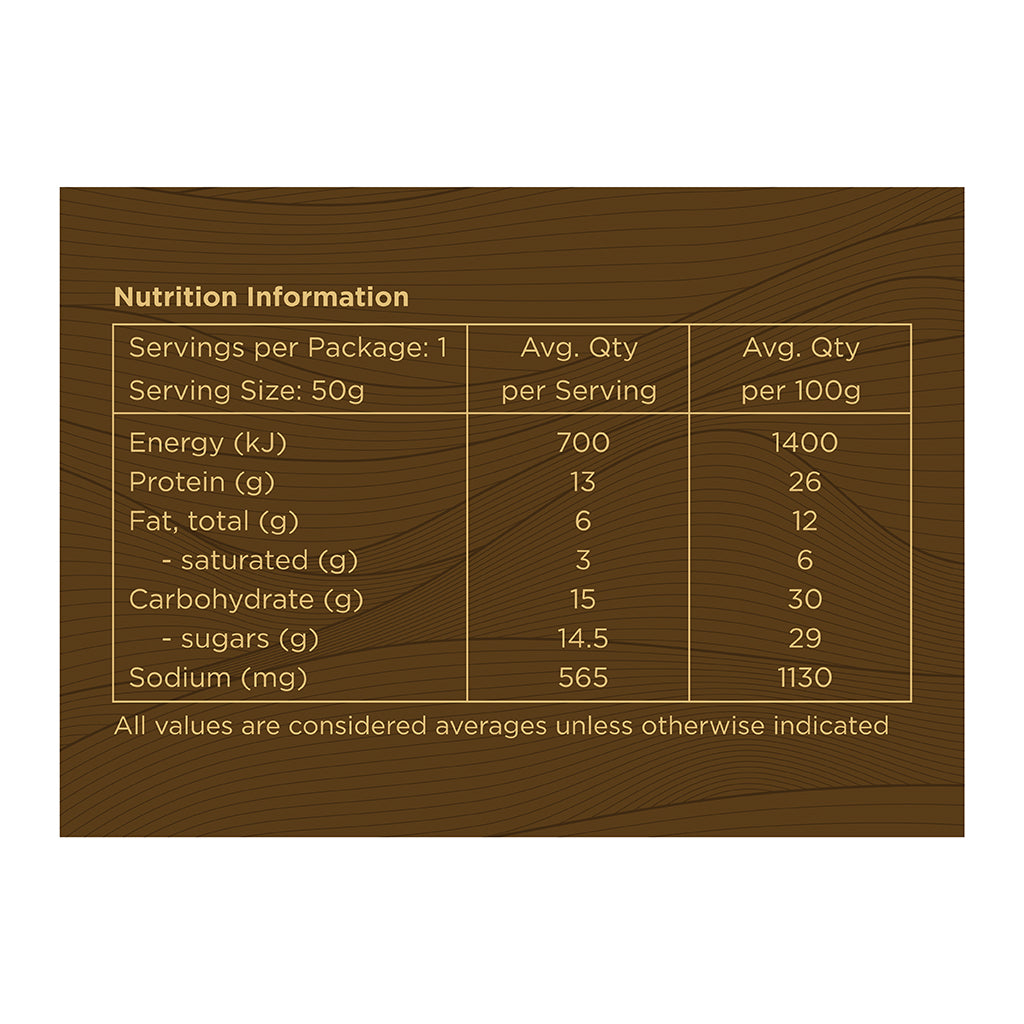Rydeer, Savory BBQ Venison Jerky 50g - PullmoonNZ
