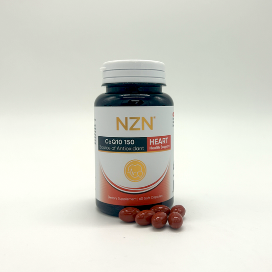 NZN COQ10 150, 60 caps | NZN®辅酶Q10软胶囊*60粒