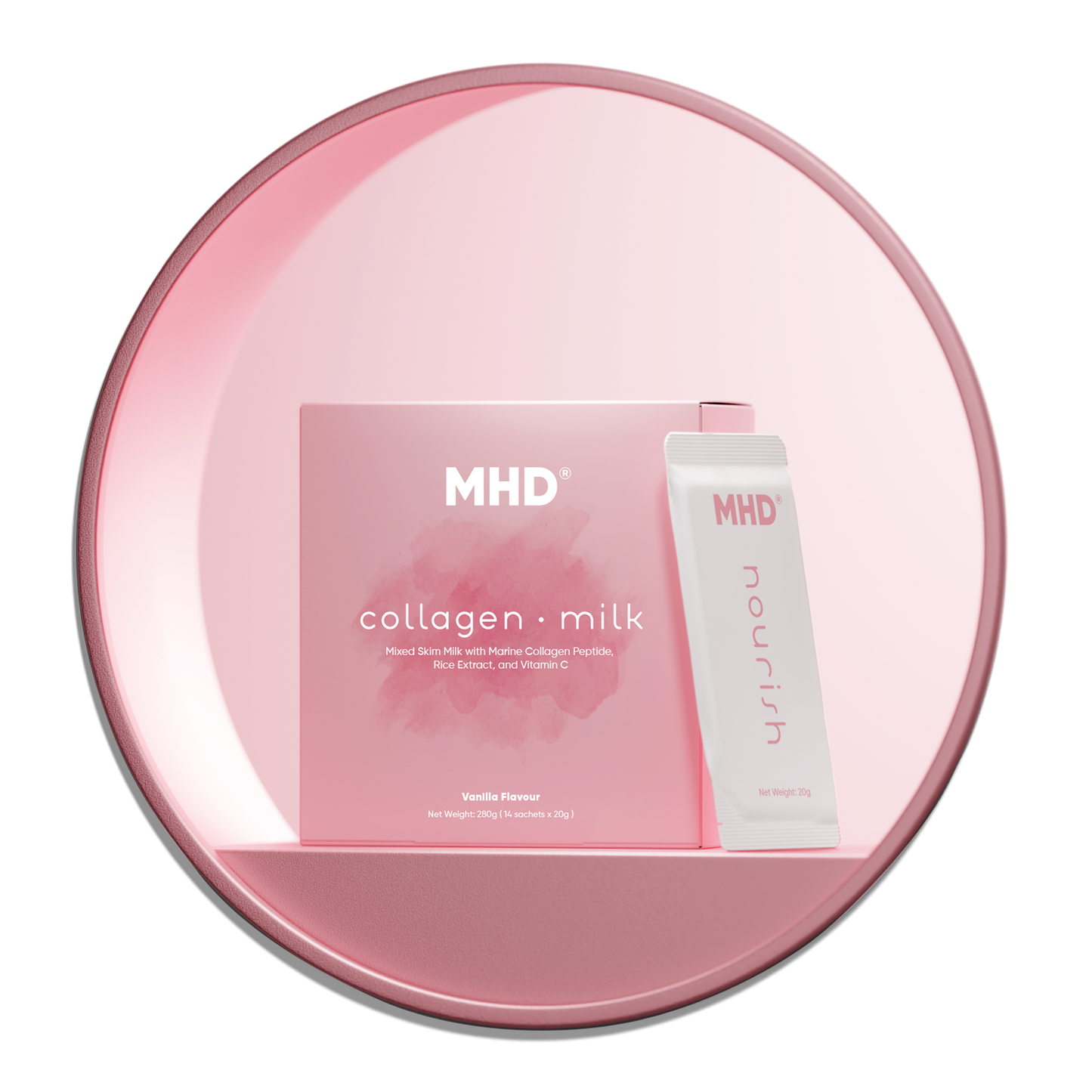 MHD 胶原蛋白牛奶 14 袋 x 20 克装（新西兰）