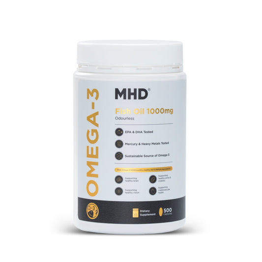 MHD®鱼油1000毫克（无腥配方）500粒 - PullmoonNZ