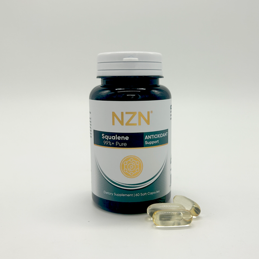 NZN SQUALENE 1000, 60 caps | NZN®99%高纯度角鲨烯软胶囊*60粒